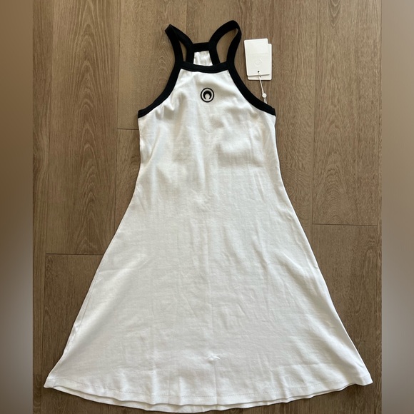 Marine Serre Ribbed cotton mini dress - Picture 10 of 12